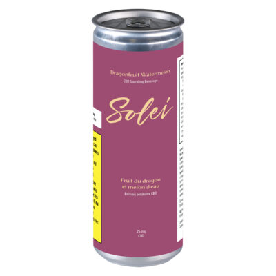 Solei Dragonfruit Watermelon 355mL Sparkling Beverage