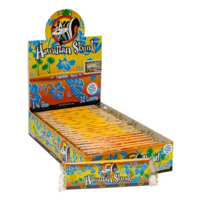 Skunk Hemp 1 1/4 Rolling Papers (Hawaiian)