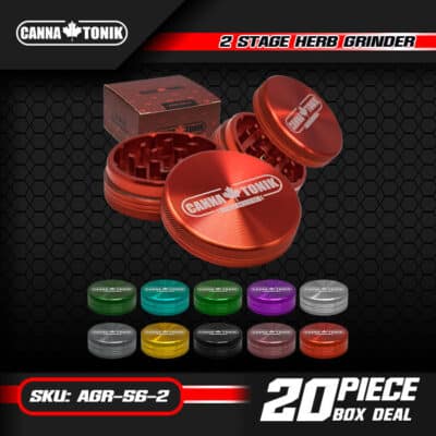 Cannatonik Two Stage 55mm Aluminium Grinder