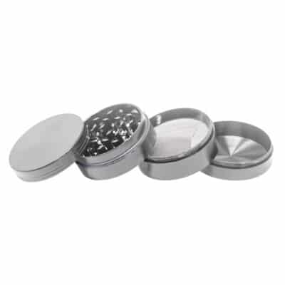 Silver Plain Aluminium 56mm