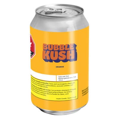 Bubble Kush Orange THC 355ML Soda