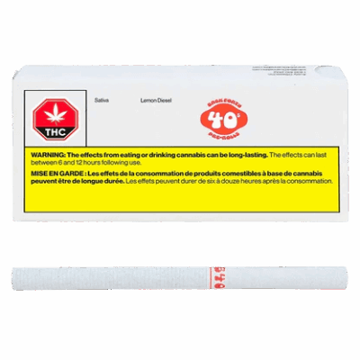 Back Forty Lemon Diesel 10 x 0.35g Pre-Rolls