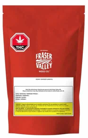 The Original Fraser Valley Weed Co. Donny Burger  28g