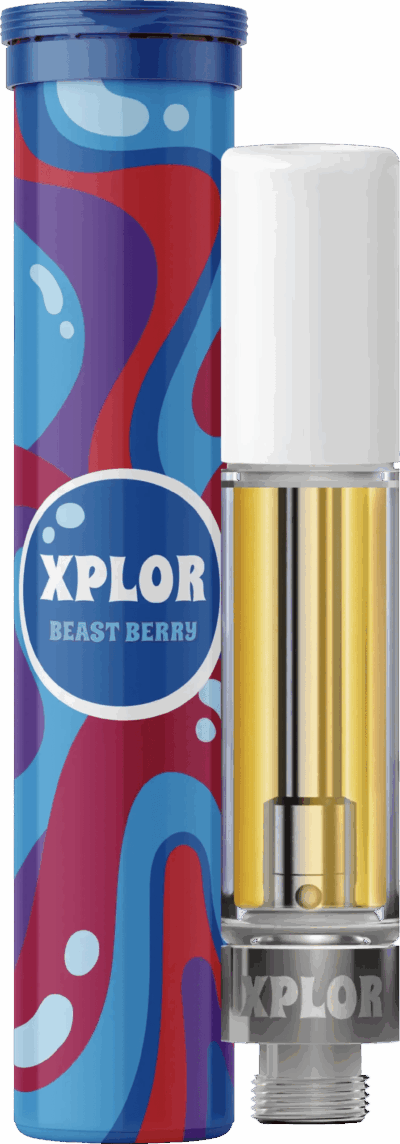 XPLOR Beast Berry 1g Prefilled Vape Cartridge