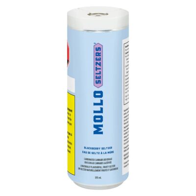 Mollo Seltzers Blackberry Seltzer 355ml Sparkling Beverage