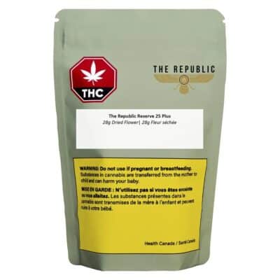 The Republic Reserve 25%+ Indica 28g Dried Flower