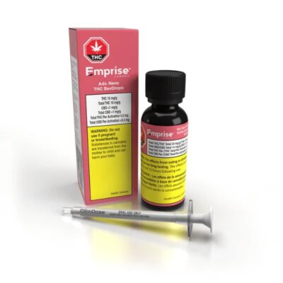 Emprise Rapid Adv. Nano THC BevDrops 15 mg/g oil