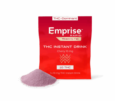 Emprise Rapid THirstC Cherry 10 mg THC Instant Drink 1 x 24g powder