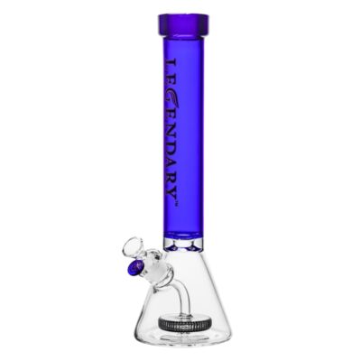 16" 5mm Legendary Colored Tube Showerhead Beaker