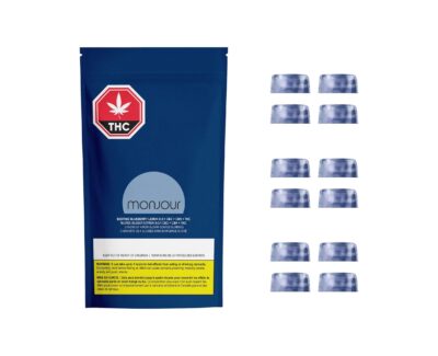 Monjour Multipack of 3, Monjour CBN Bedtime Blueberry Lemon Multi-Pack 3x4x4.5g Gummies