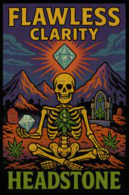 Headstone Flawless Clarity 3 x 0.5g Diamond Infused Pre-Rolls