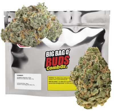 Big Bag o' Buds Comboz: Ultra Sour + Blueberry Dream Sativa 2 x 14g Dried Flower