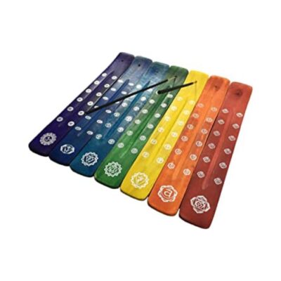 Zenn 7 Chakra Wooden Incense Burners