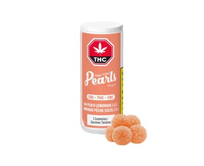 Pearls by gron Sun Peach Lemonade 2:1:1 CBG/THC/CBC 5x3.5g