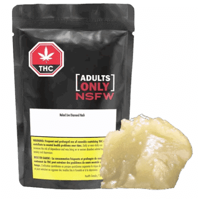 Adults Only Naked 1g Live Diamond Hash