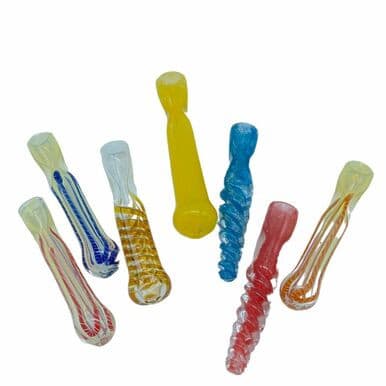 3.5" Glass One Hitters (Assorted)