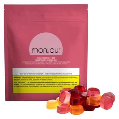 Monjour Bare Orchard Medley - CBD Soft Chew Assortment 30x4.5g