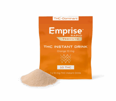 Emprise Rapid THirstC Orange Instant Drink 1 x 10 mg THC Powder