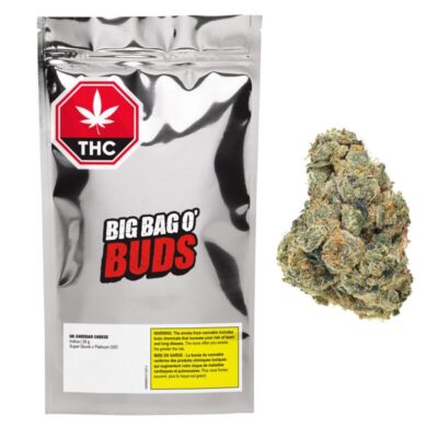 Big Bag O'Buds UK Cheddar Cheese 28g Dried Flower
