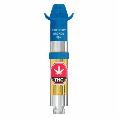 Wild West Blueberry Bronco Liquid Diamonds 0.95g Prefilled Vape Cartridge