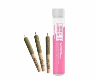 General Admission Strazzleberry 3 x 0.5g Diamond Infused Pre-Rolls