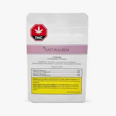 Naturalrem 1:1 THC:CBD 30mg Transdermal Patches