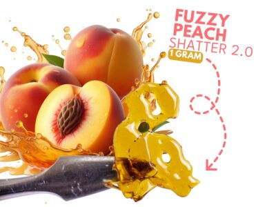 Dab Bods Fuzzy Peach 2.0 1g Shatter