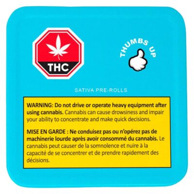 Thumbs Up Sativa 10 x 0.5g Pre-Rolls