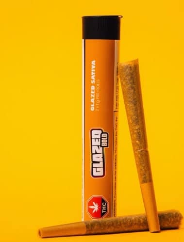 Bold Glazed Sativa 2 x 1g Pre-Rolls