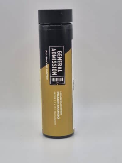 General Admission Peach Mango Liquid Diamond 1g Disposable Vape