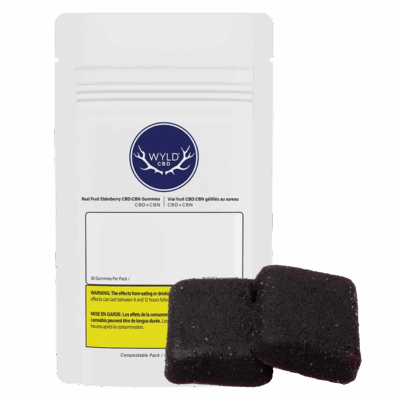 Wyld Elderberry 750CBD:150CBN 30 x 4g Soft Chews