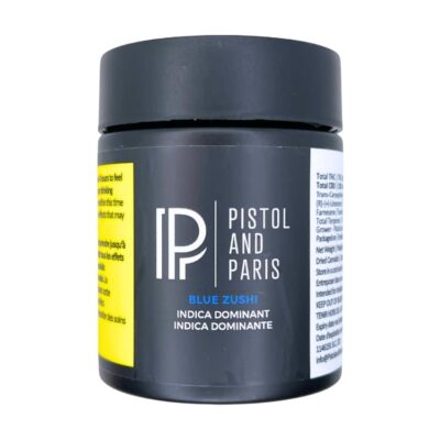 Pistol and Paris Blue Zushi 3.5g Dried Flower