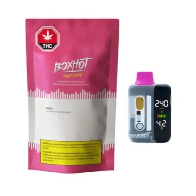 BOXHOT Pink Kush Liquid Diamond Charged 1g Disposable Vape