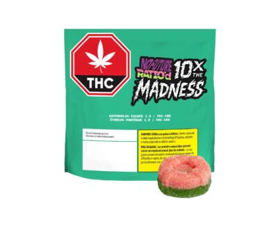 Multipack of 10 No Future 10x the Madness: Ratio'd - Watermelon Escape 1:3 THC/CBD