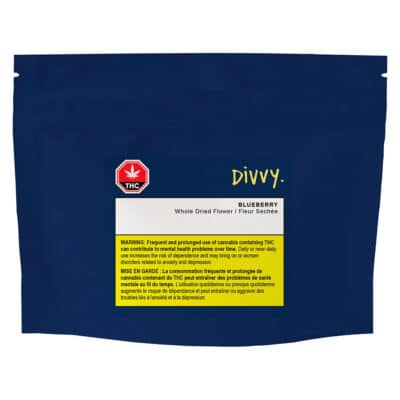 Divvy Blueberry 28g Dried Flower