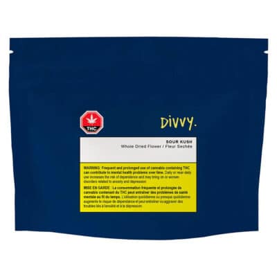 Divvy Sour Kush 28g Dried flower